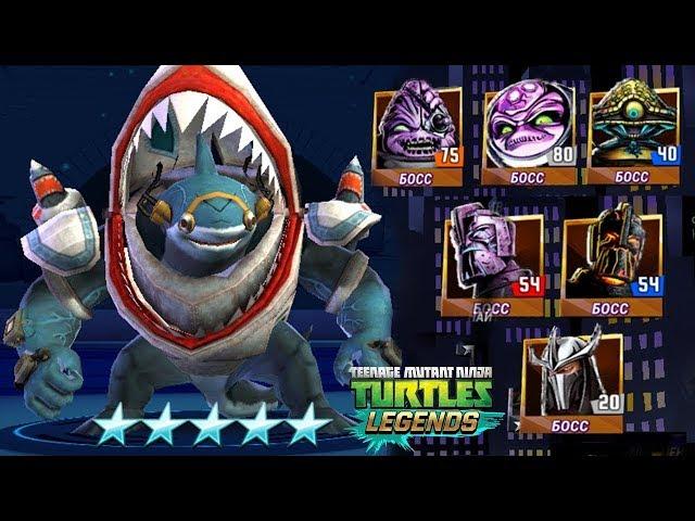 Черепашки-Ниндзя: Легенды -   АРМАГОН ПРОТИВ БОССОВ | TMNT Legends | ИГРА ПО МУЛЬТИКУ