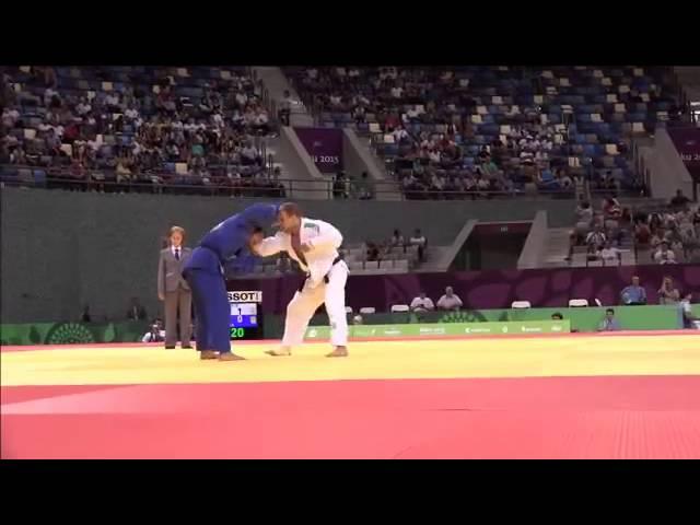 Rok Draksic vs Andre Alves European games Baku 2015