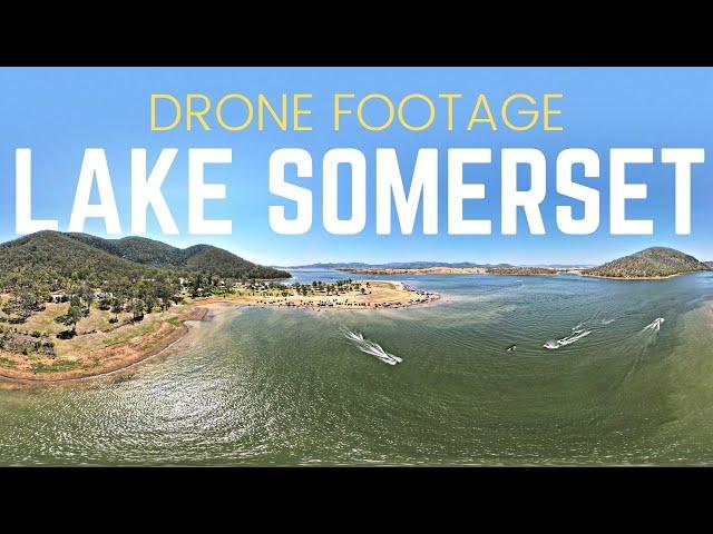 Somerset Dam, The Spit QLD | Mavic Air 2 Drone Footage - Lake Somerset