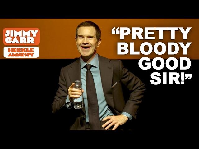 The Heckle That Made Jimmy Laugh! | Jimmy Carr Vs Hecklers | Jimmy Carr