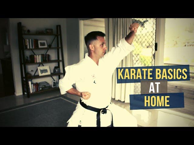 How To Learn Karate At Home | Karate Basics Developing Kata