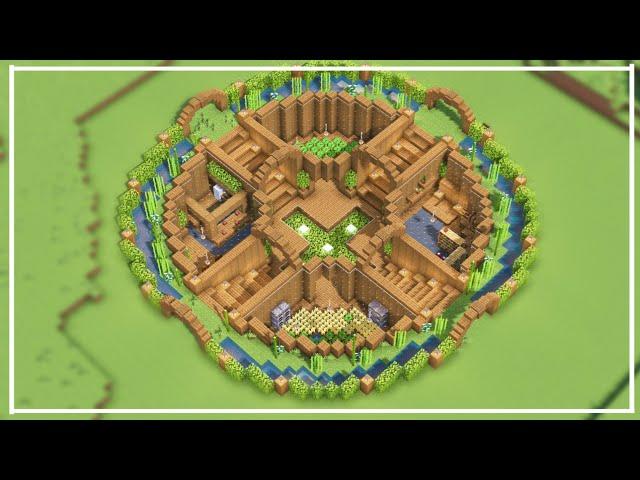 Minecraft : How to Build Large an Underground Base | Survival Base Tutorial