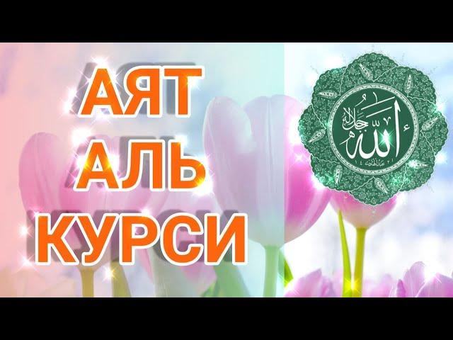 АЯТ АЛЬ КУРСИ СЛУШАТЬ КАЖДОЕ УТРО И КАЖДУЮ НОЧЬ 100 РАЗ. ayatul kursi