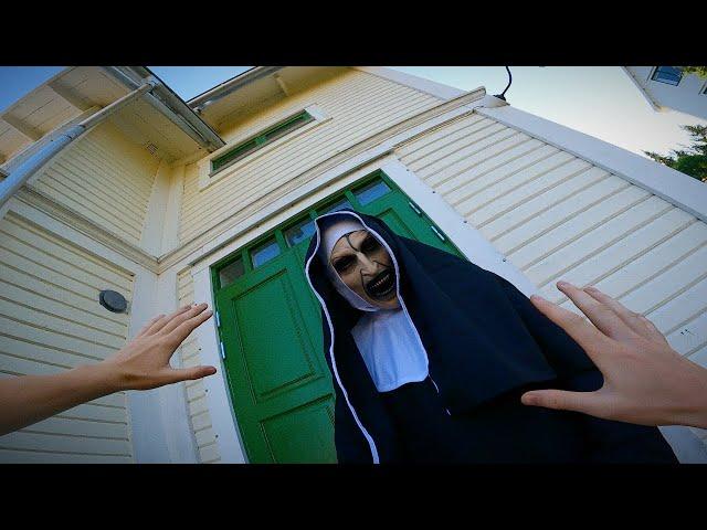 DEMON NUN VS PARKOUR IN REAL LIFE (THE CONJURING)