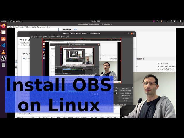 How to Install OBS studio on Ubuntu and fix Wayland black screen problem