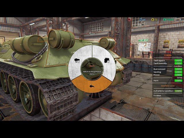 Tank Mechanic Simulator - T-34/85