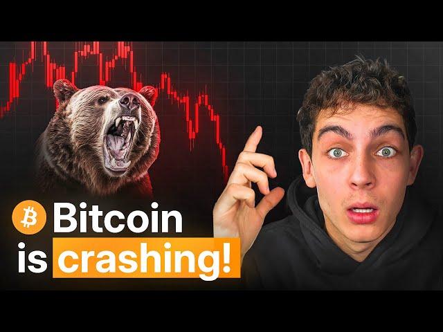 BITCOIN in FREE FALL!!! GAME OVER?!