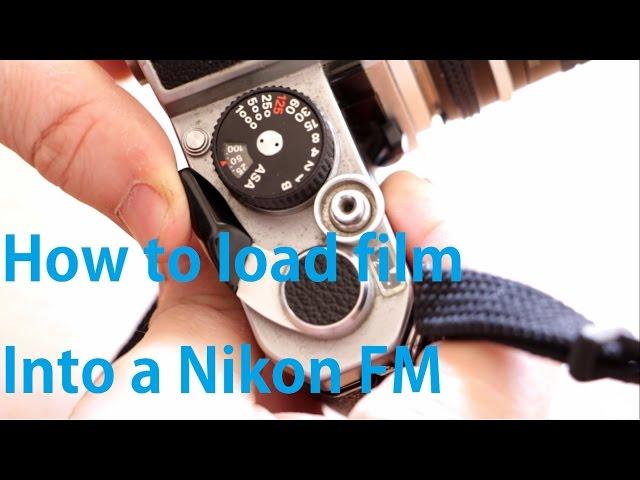 How to load film into a Nikon FM