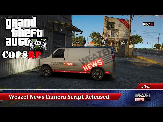 Copsrp - Weazel News Camera and Mic for FiveM - Mod Showcase