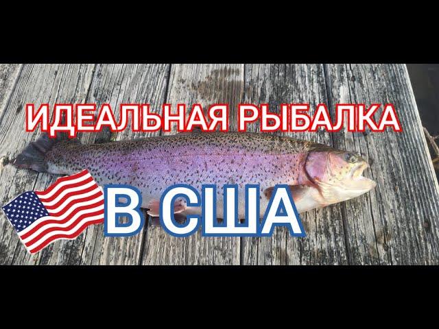 Идеальная рыбалка в США. Первые трофеи.