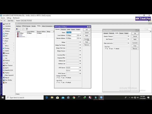 Mikrotik's PPPOE Profile Create Easily,, Step By Step (MK TricK Pro)