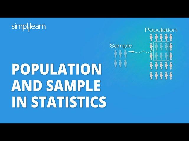 Population And Sample In Statistics Example | Population vs Sample In Statistics | Simplilearn