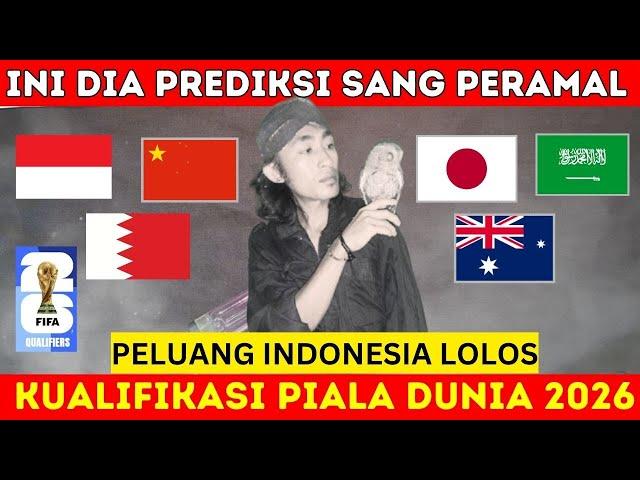 INDONESIA LOLOSCINA,INDONESIA,JEPANG,ARAB SAUDI,AUSTRALIA,BAHRAIN-KUALIFIKASI PIALA DUNIA 2026