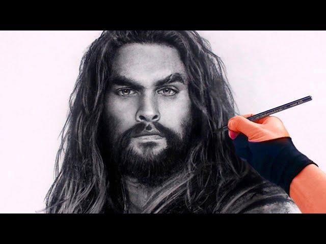 This Amazing Aquaman Drawing Is A Must-See - FREE Art Tutorial (link in desc)