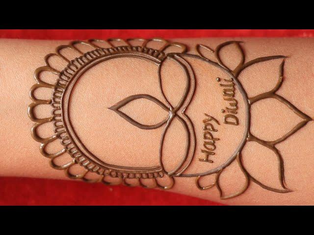 happy diwali mehndi design | deepavali special mehndi | mehendi, henna, mehandi