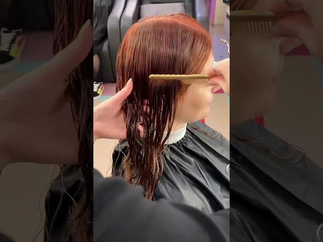 Going ginger #hair #hairstylist #hairstyle #haircolor #hairtransformation #волосы #стрижка #hairdye