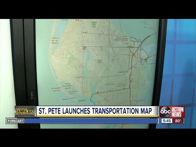 St. Pete launches new transportation map