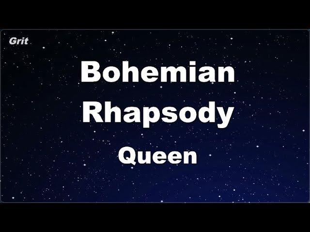 Karaoke Bohemian Rhapsody - Queen 【No Guide Melody】 Instrumental