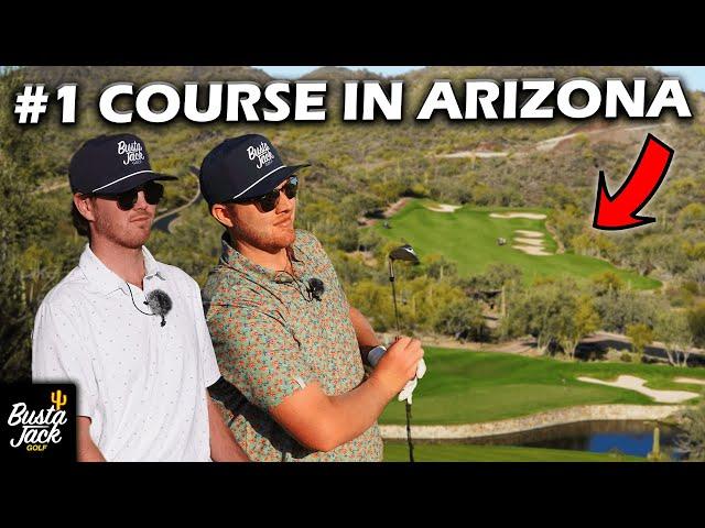 We Played at The NUMBER ONE Course in Arizona! Quintero Golf Club (4K)