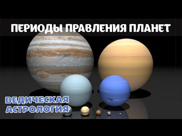 Периоды правления планет в ведической астрологии. Вимшоттари даша.