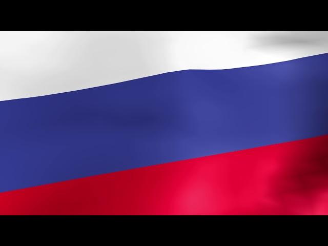 Russia Flag - 4K FREE high quality effects