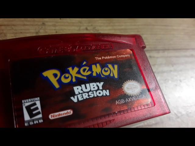 Pokemon Ruby Repro Cart Full Review