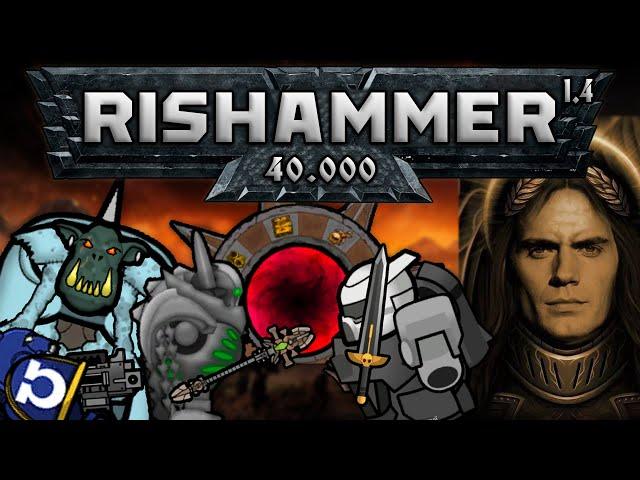 НОВАЯ СБОРКА ПО ВСЕЛЕННОЙ WARHAMMER  Rimworld 1.4 RISHAMMER 40k