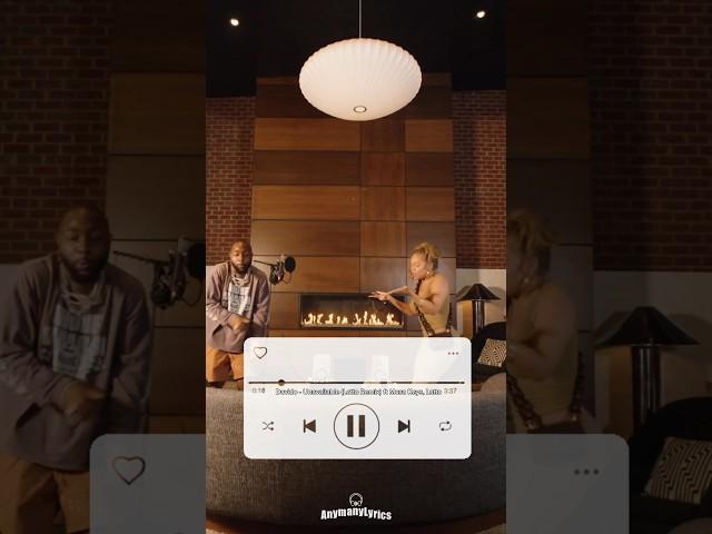 Davido - Unavailable (Latto Remix) ft Musa Keys, Latto (Lyrics)