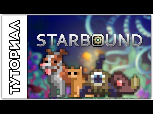 [Starbound] Туториал.Как приручить пета (любого моба)