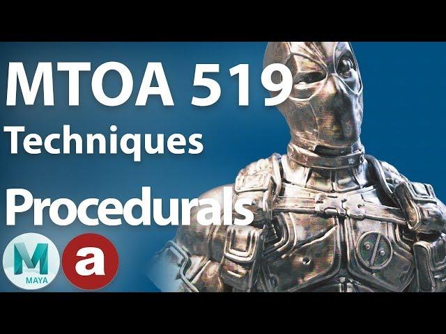 MtoA 519 | Procedural Shading