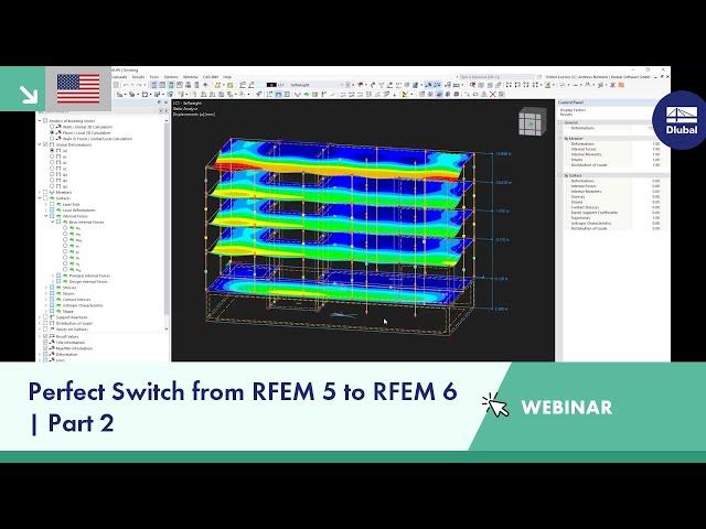 Webinar | Perfect Switch from RFEM 5 to RFEM 6 | Part 2