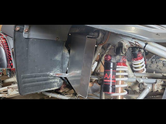 Zoom Zoom Parts Aluminum Air Scoop Install Video For 1987-2004 Yamaha Warrior 350