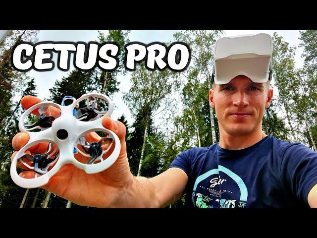 Мощный Cetus Pro FPV ... Теперь можно летать как угодно! Обзор квадрокоптера.