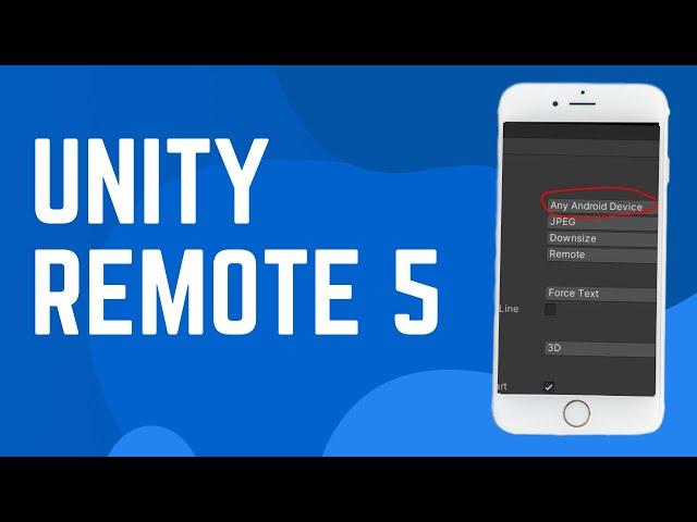 How to setup Unity Remote 5