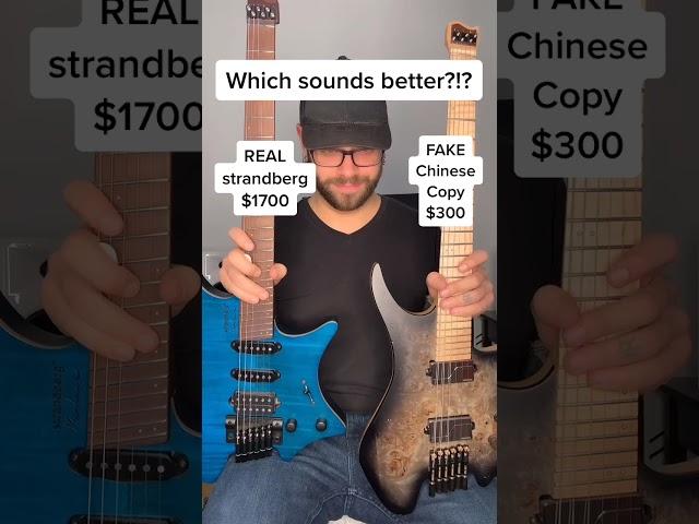 REAL Strandberg Vs FAKE Strandberg