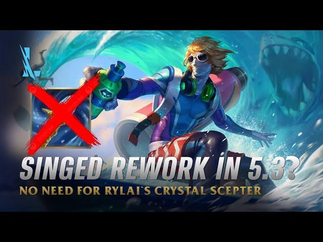 Wild Rift SINGED - TOP 1 Surfer Singed S14 Ranked Gameplay + Build