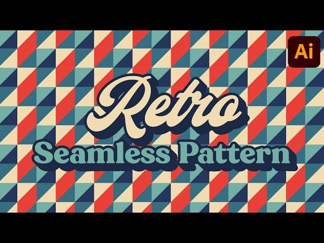 Create Retro Seamless Patterns in Adobe Illustrator