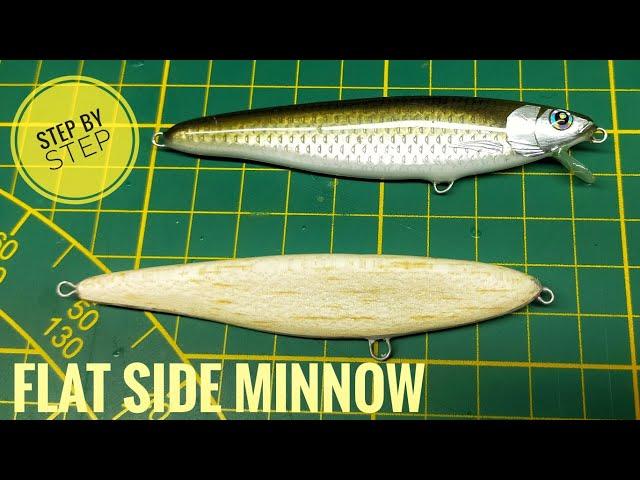 Lure Making Flat Side Minnow - part 1