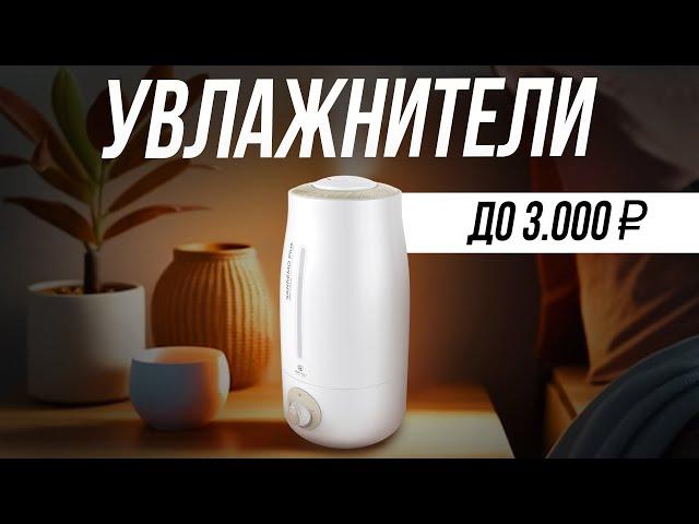 Лучшие бюджетные увлажнители воздуха в 2024 // Какой выбрать до 3000 рублей?