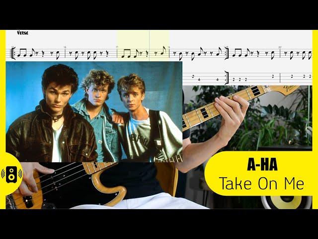 A-Ha - Take On Me GoodBassLine bass tabs бас табы