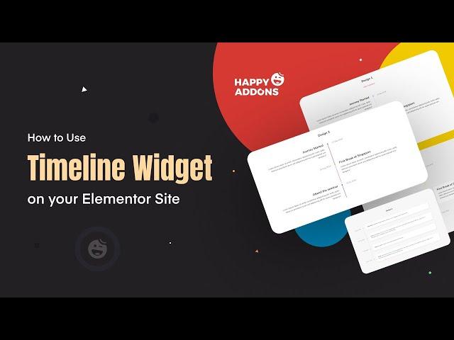 How to Use Timeline Widget on Your Elementor Site