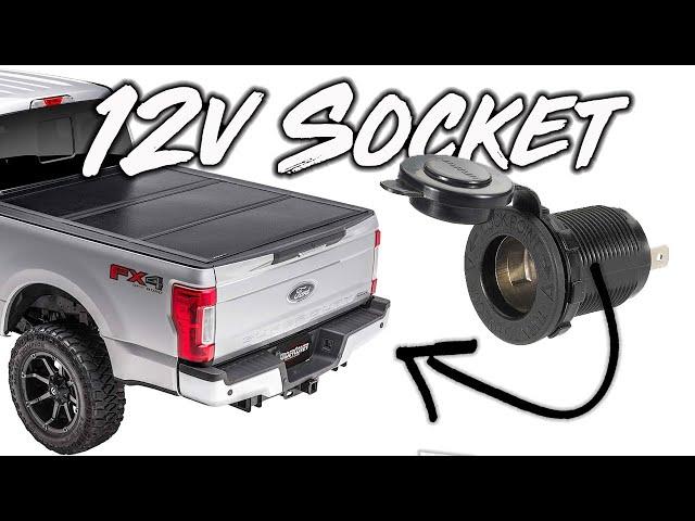 Installing a 12v Socket in the Bed of my Truck - 12v SetPower Cooler