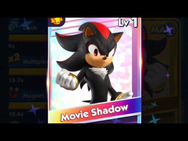 Sonic Dash - Movie Shadow (Movie 3) Event - Movie Shadow Unlocked - (30 min) Gameplay