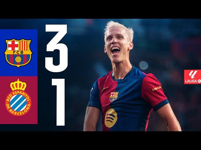 FC BARCELONA 3 vs 1 RCD ESPANYOL | LALIGA 2024/25 MD12