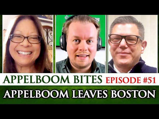 Appelboom Leaves Boston - Discussion with Candace and Hemingway Jones | Appelboom Pennen