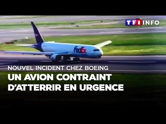 Nouvel incident chez Boeing : un avion contraint d'atterrir en urgence