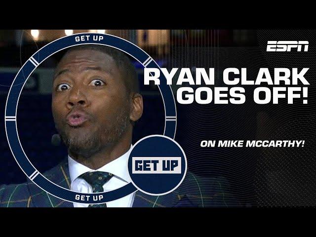 Ryan Clark GOES OFF on Mike McCarthy about his Kellen Moore comments  | Get Up