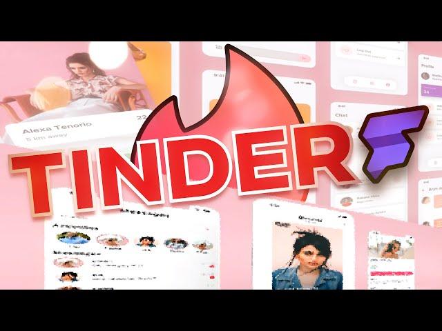 Build A Fully Functional TINDER APP with FLUTTERFLOW and NoCode!