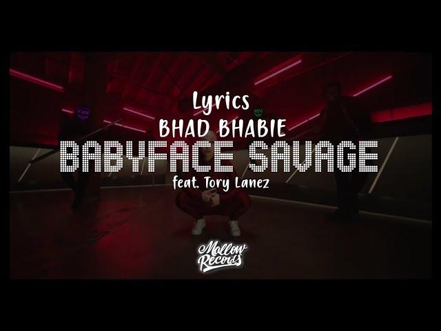 BHAD BHABIE - "Babyface Savage" (Lyrics Video) feat. Tory Lanez