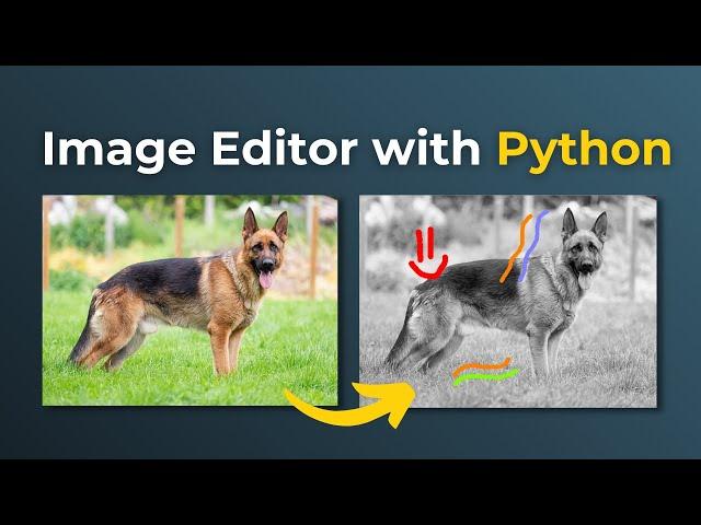 Tkinter Image Editing Tool tutorial - Python GUI Project for beginners [Tkinter, Pillow]